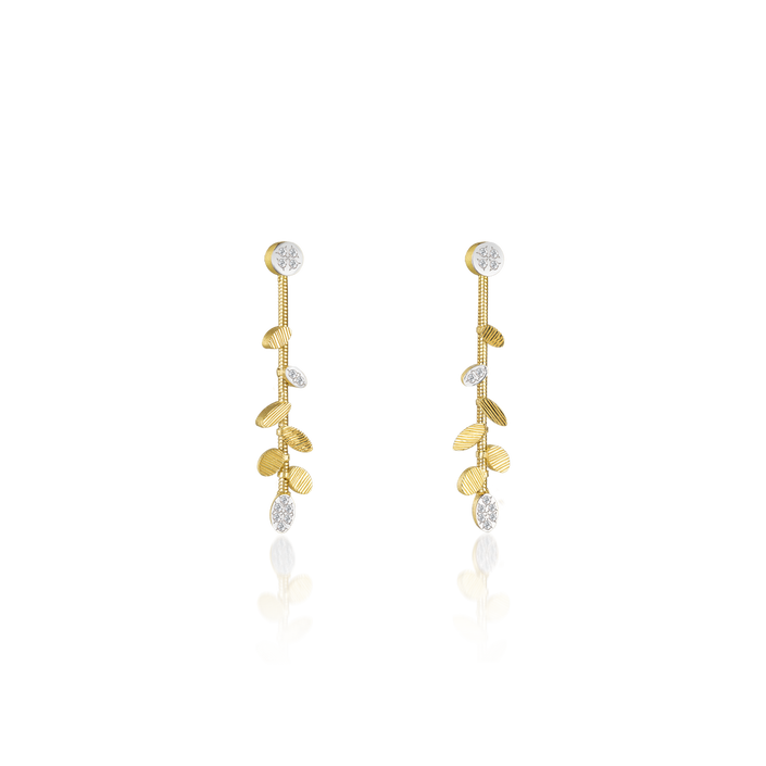 Par De Brincos Linear Luísa Rosas Be #s