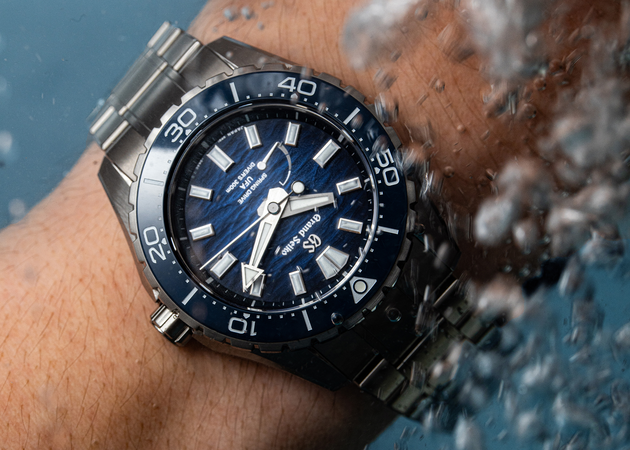 Grand Seiko SLGB023: Um novo marco nos relógios de mergulho