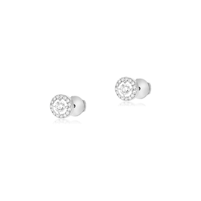 Brincos Joy Round Diamonds 0.10 ct x 2