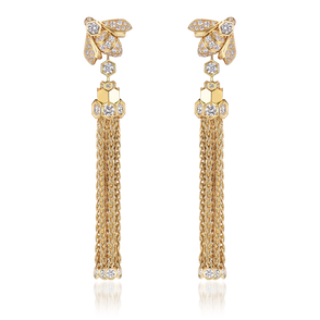 Brincos Bee de Chaumet Pompon