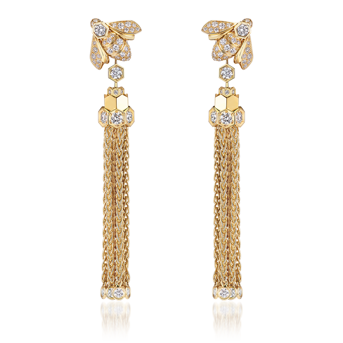 Brincos Bee de Chaumet Pompon