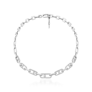 Colar Move Link Pavé