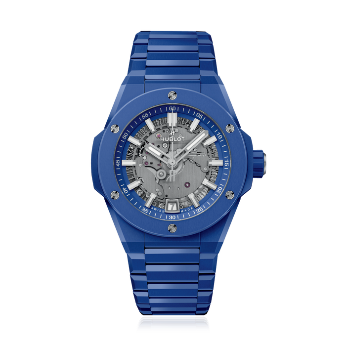 Big Bang Integrated Time Only Blue Indigo Ceramic
