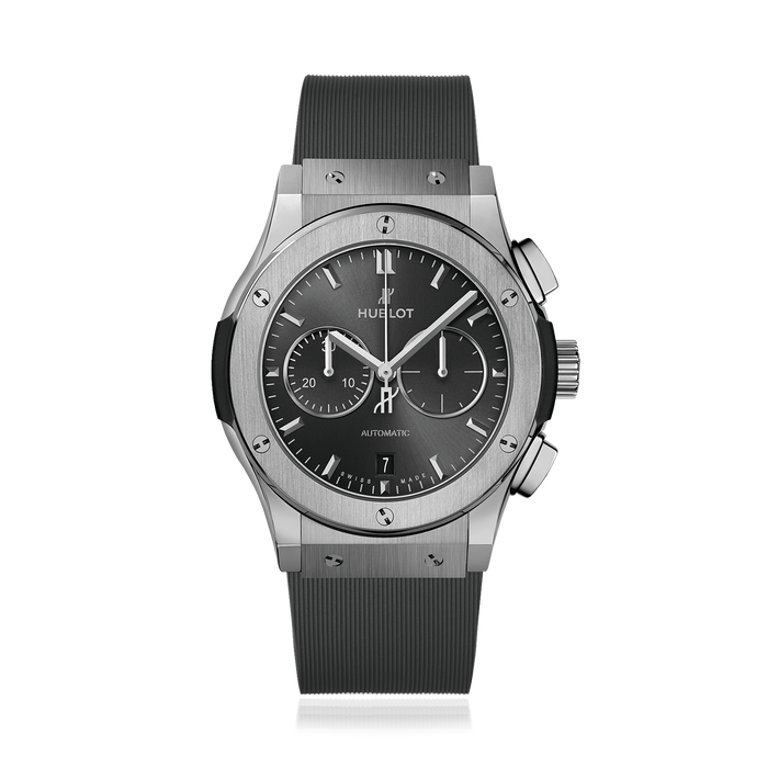 Classic Fusion Racing Grey Chronograph Titanium