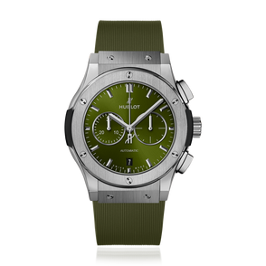 Classic Fusion Chronograph Titanium Green