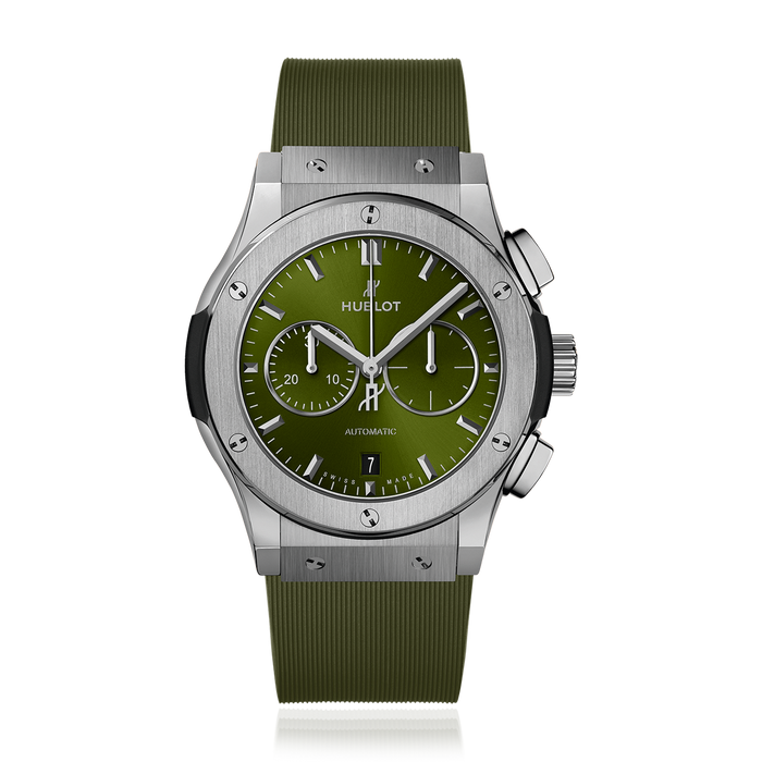 Classic Fusion Chronograph Titanium Green