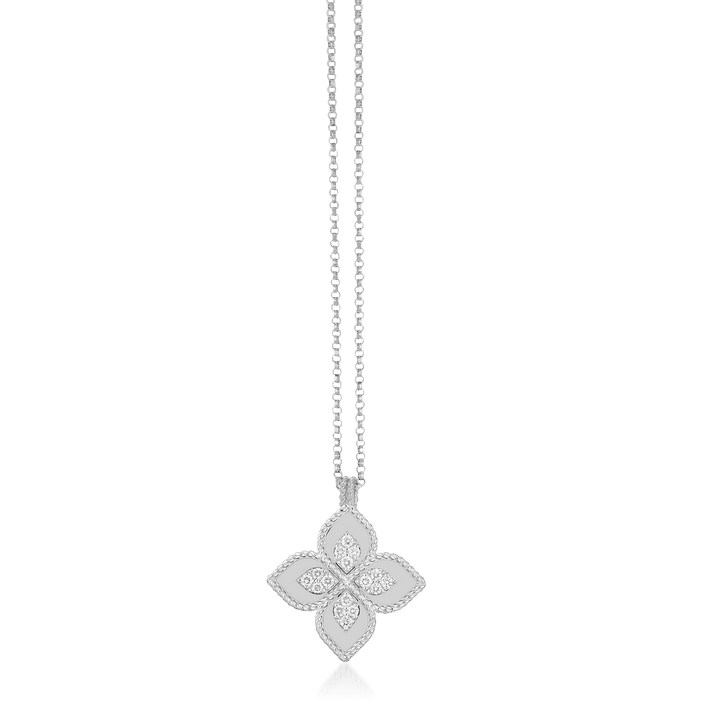 Fio com Pendente Princess Flower