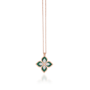 Fio com Pendente Princess Flower