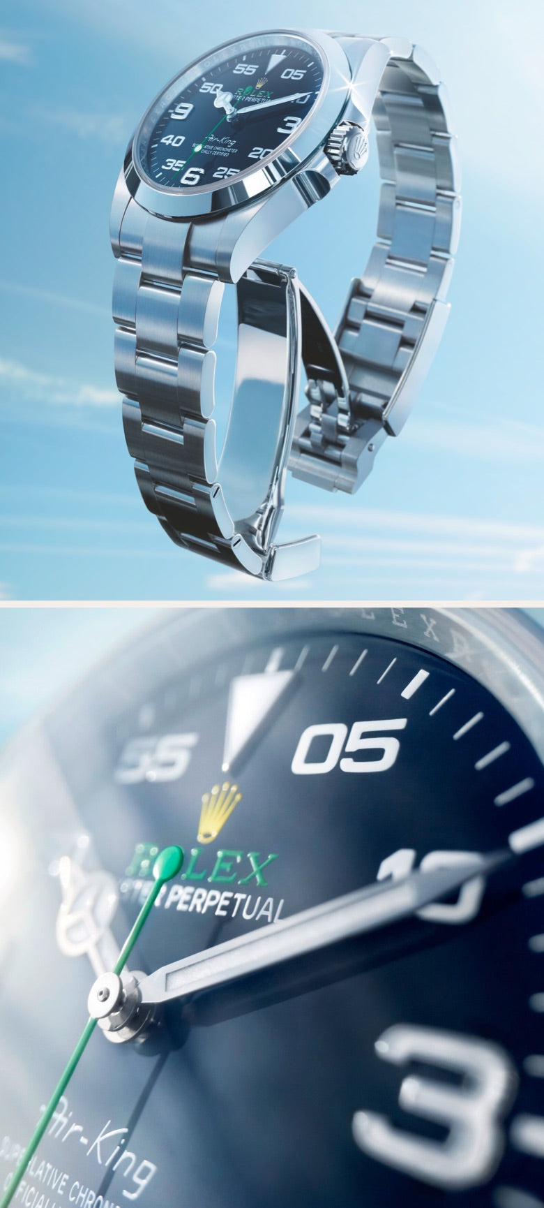 Mostrador Rolex Air-King 