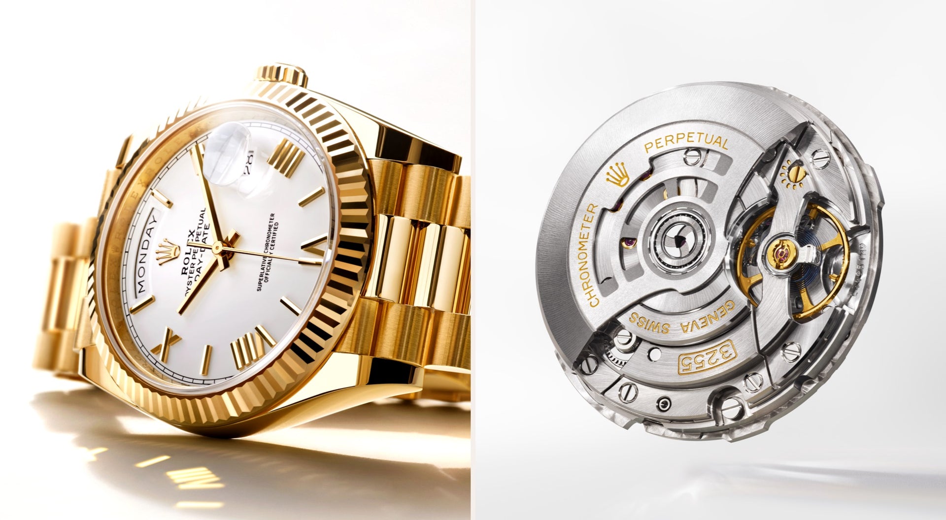 Rolex Day-Date milagre da meia-noite
