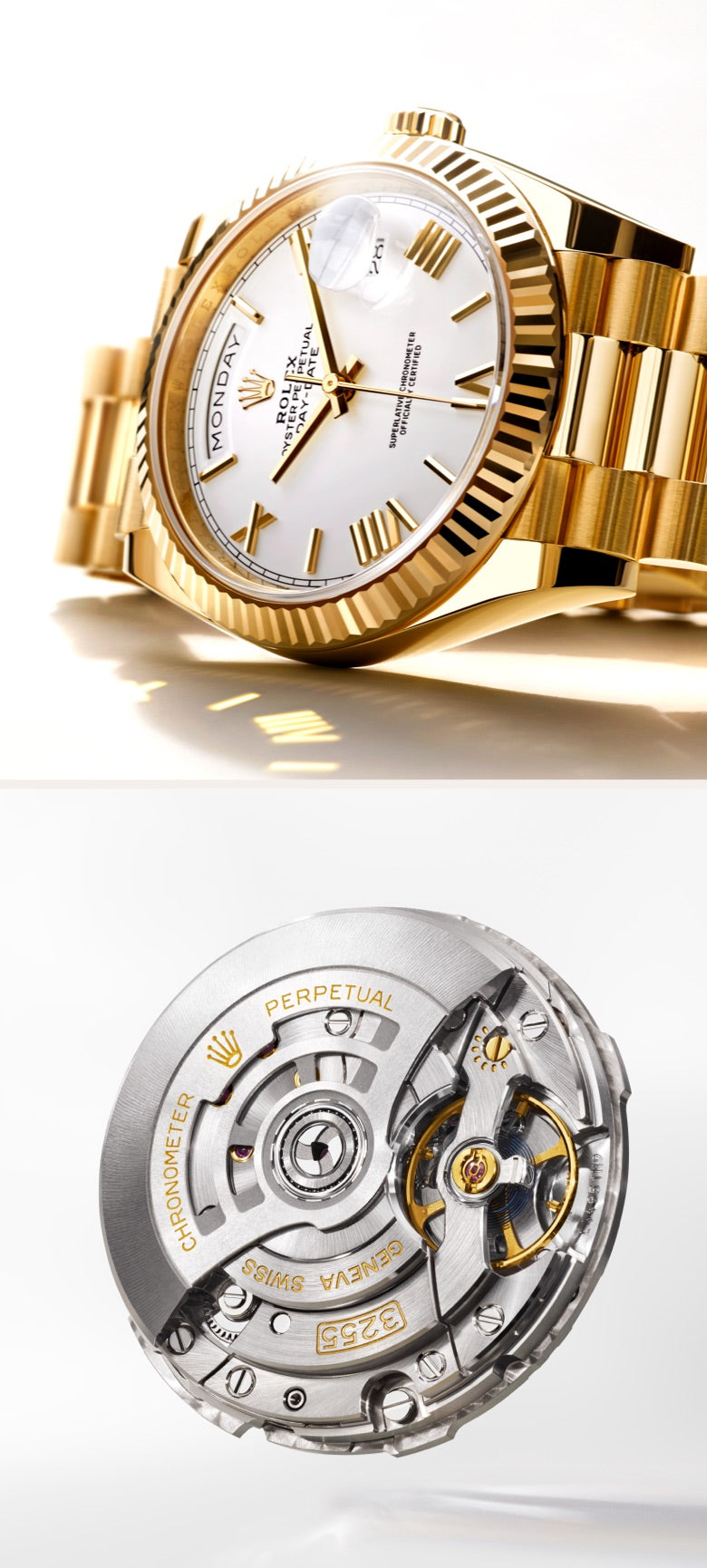 Rolex Day-Date milagre da meia-noite