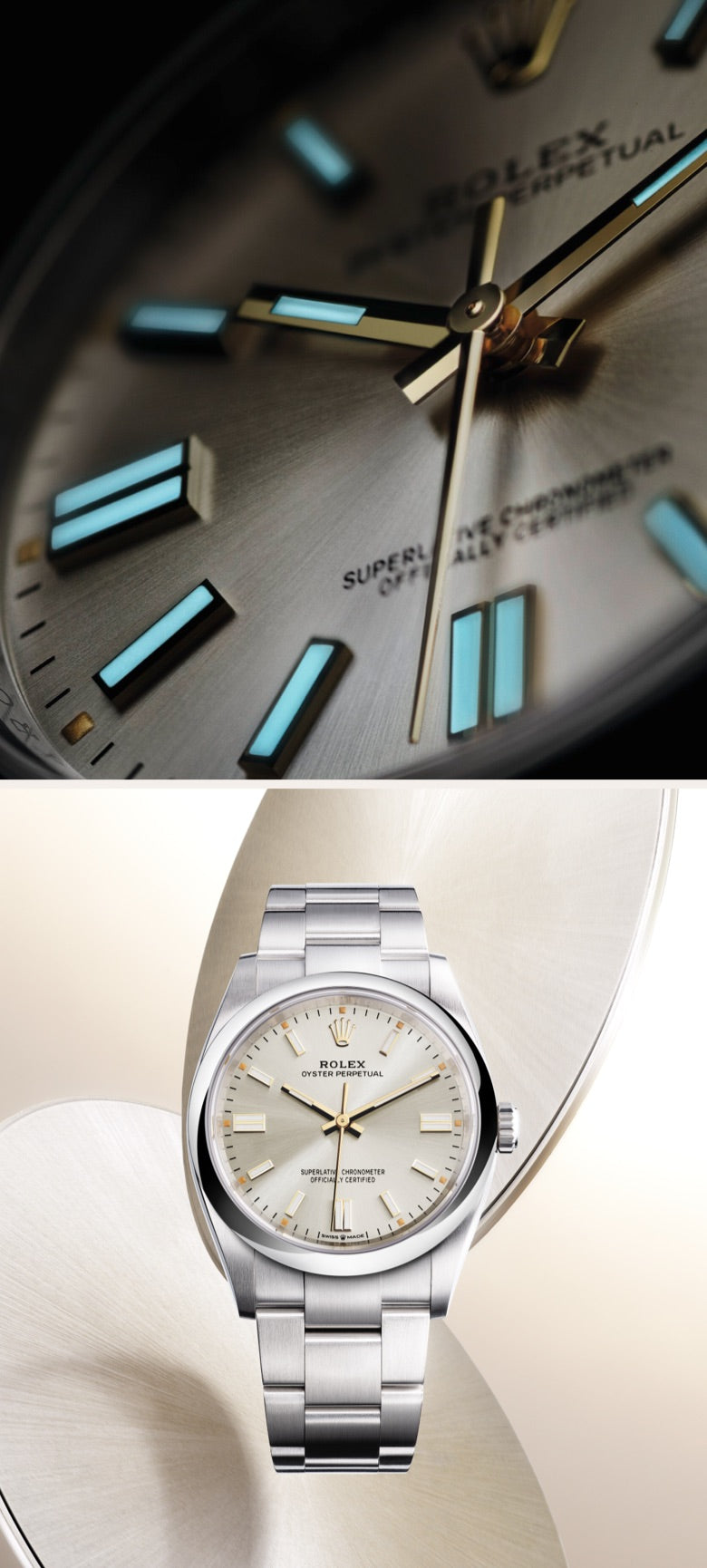 Mostrador Rolex Oyster Perpetual