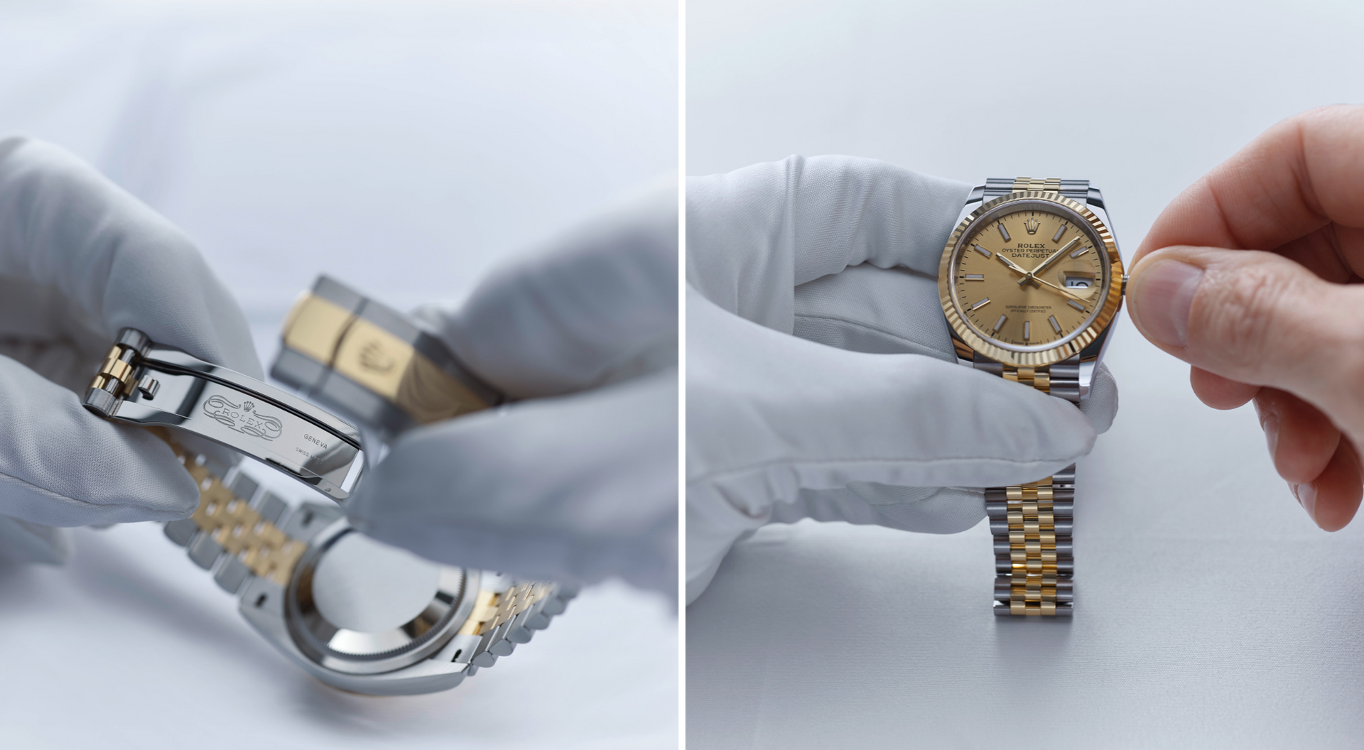 Serviço de manutenção do seu relógio Rolex na David Rosas 
 - Inspeção final