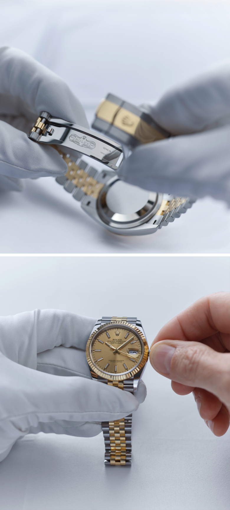 Serviço de manutenção do seu relógio Rolex na David Rosas 
 - Inspeção final