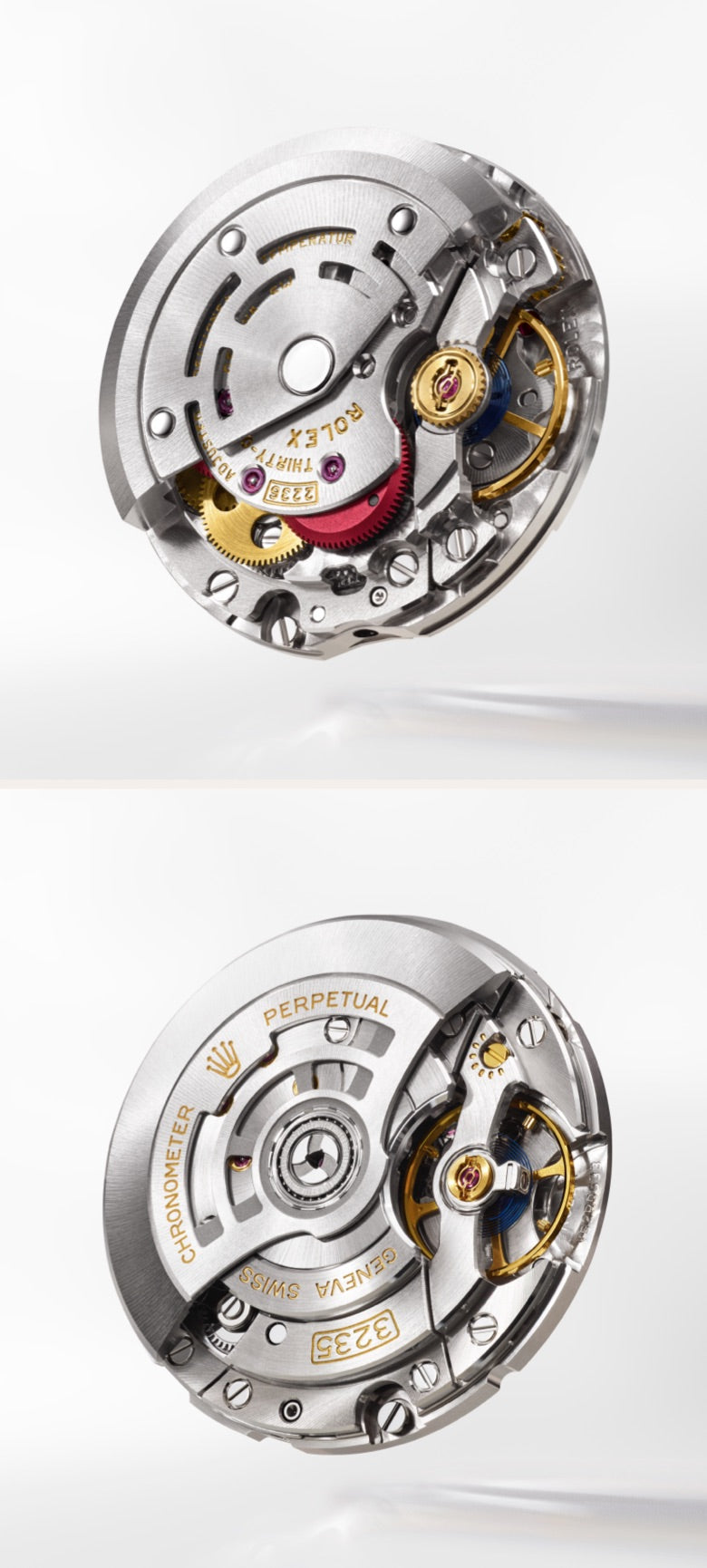 Calibres Perpetual 2236 e 3235