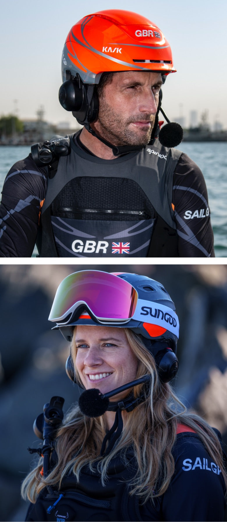 Sir Ben Ainslie e Hannah Mills – Embaixadores Rolex
