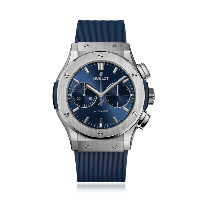 Classic Fusion Chronograph Titanium Blue